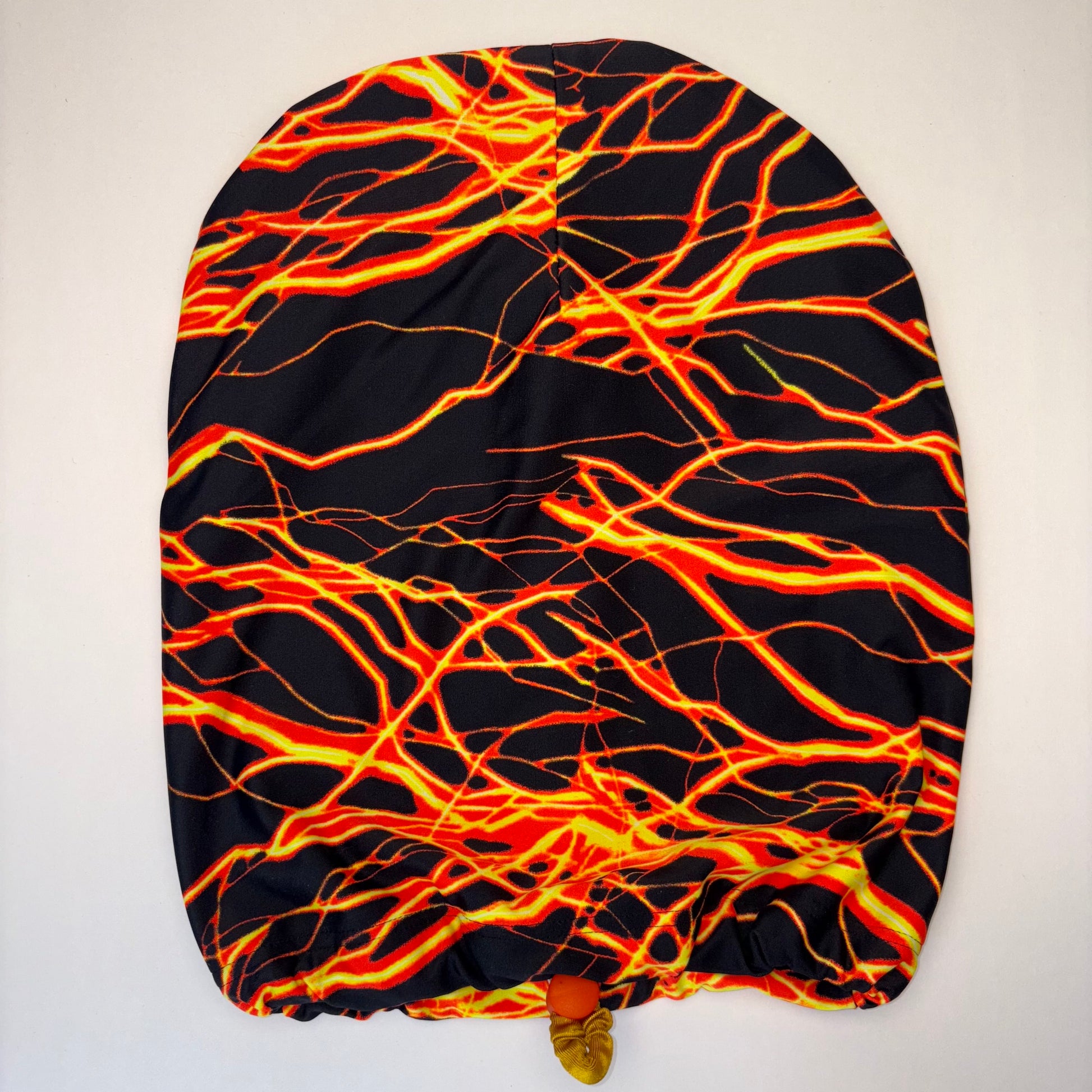 Roll Cap: Orange Lightning