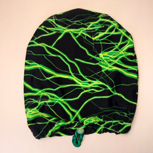 Roll Cap: Green Lightning